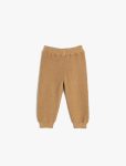 Girls' Baby Full-Length Knit Sweatpants with Standard Waist