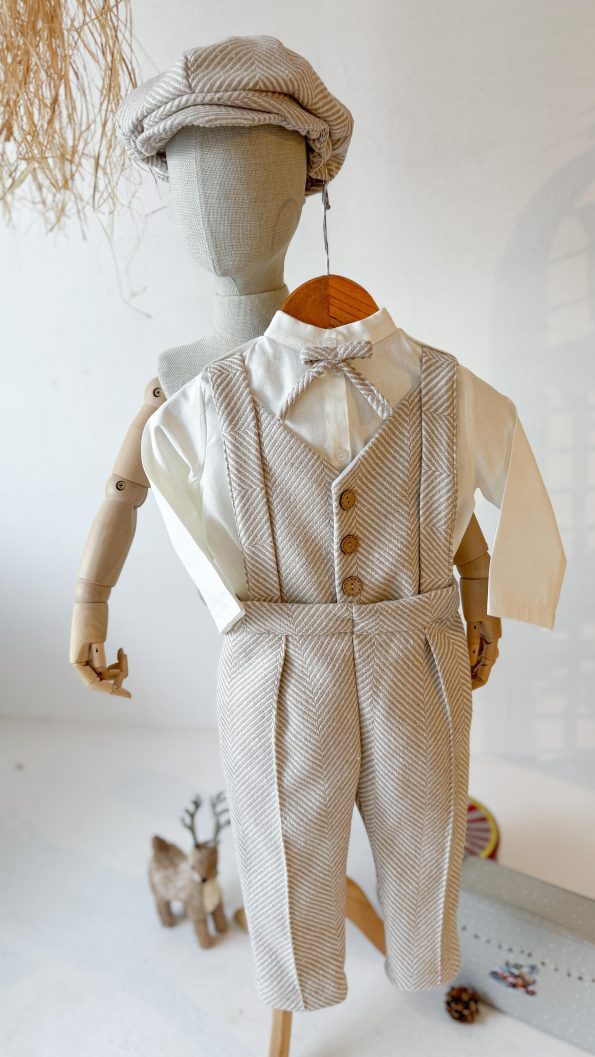 THEO Beige Overall - Shirt
