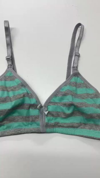 Mint-Grey Nursing Bra for Pregnant Moms