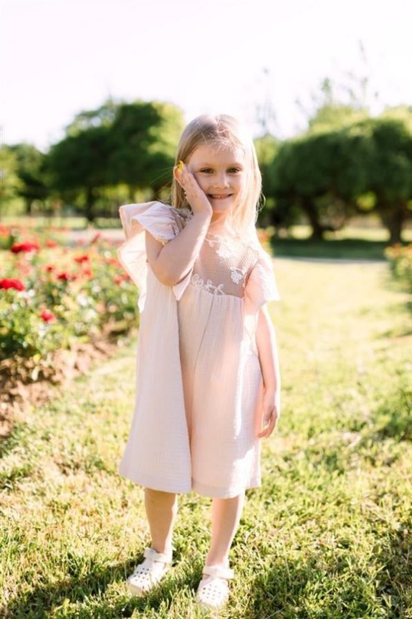 Lace Detailed Muslin Jumpsuit