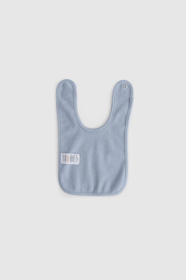 2-Pack Waterproof Blue - Cream Baby Bib