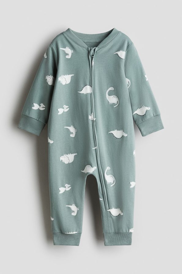 Patterned Bodysuit Pajama