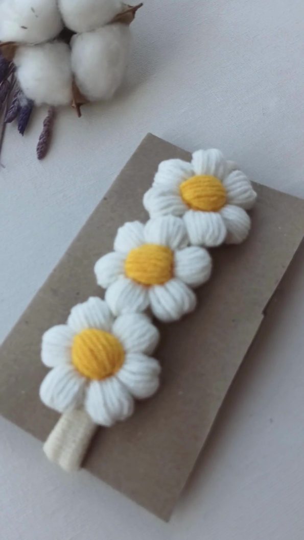 Handmade Amigurumi Baby and Children's Hair Band