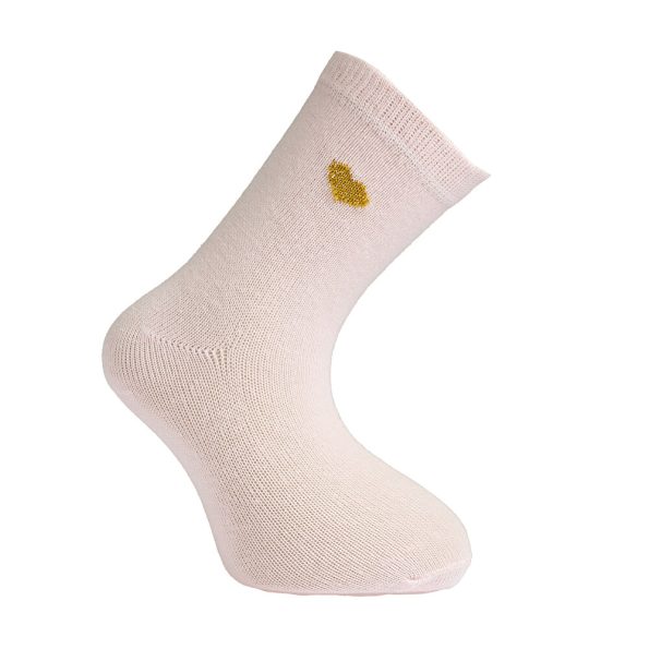 Girls' 5-Pack Patterned Brown Ankle Socks