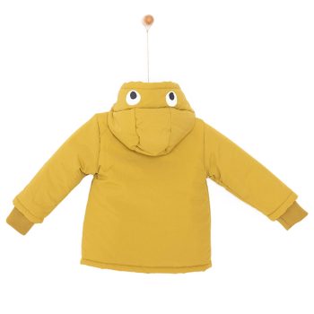 Boys' Basic Hooded Jacket with Dinosaur Print