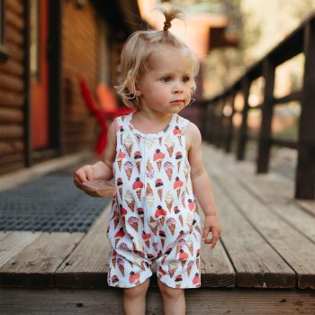 Ice Cream Love Sleeveless Bodysuit