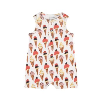 Ice Cream Love Sleeveless Bodysuit