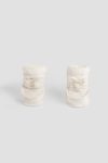 Wellsoft Quilted Cream Baby Booties