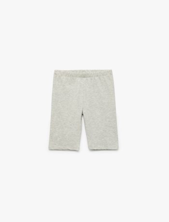Girls' Cotton Blend Elastic Waist Capri Legging Set
