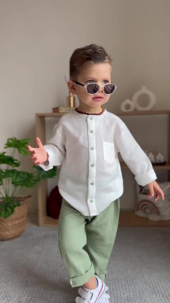 Vauva Organic Muslin Set for Baby Boys and Girls