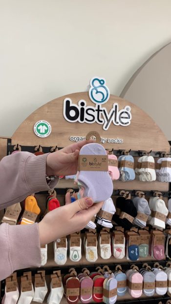 Bistyle Organic 6-Pack Kids Sneakers Socks