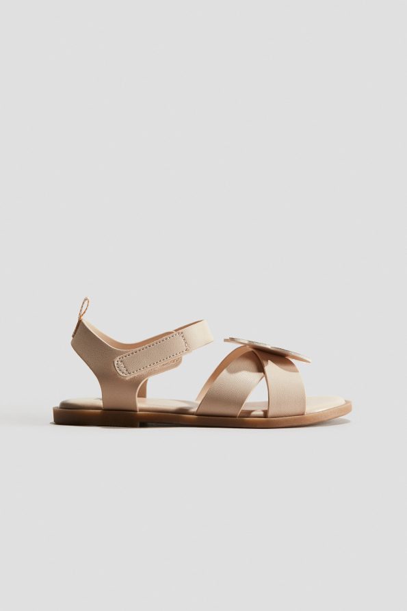 Appliqued Sandals