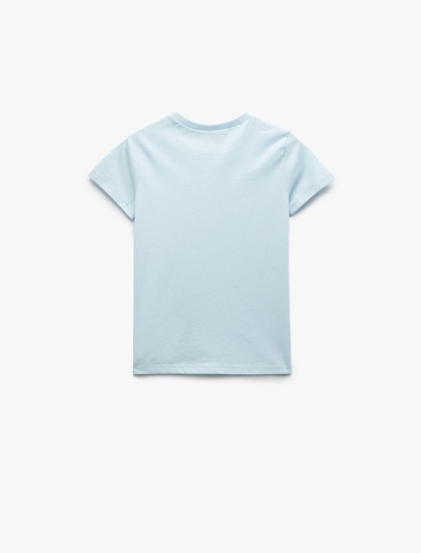 Girls' Short Sleeve Cotton Crew Neck T-Shirt Set