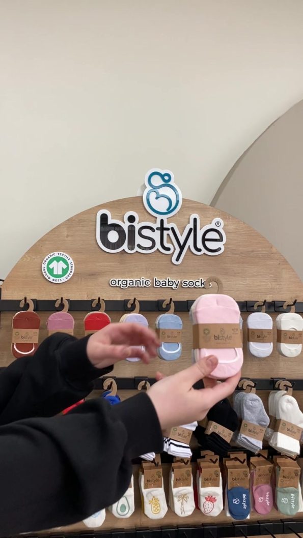 Bistyle Bistil Kids Organic Silicone Basic Ballerina Socks