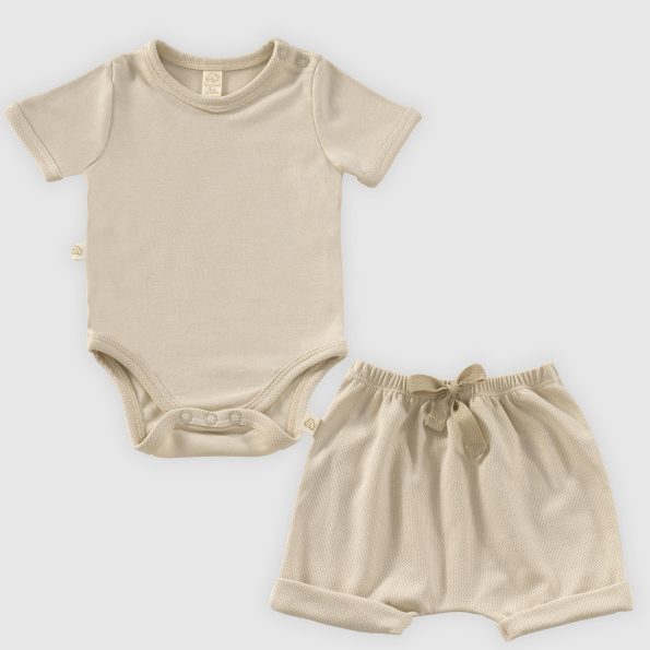 Elation Filbert Shorts and Bodysuit Set - 2 Pieces