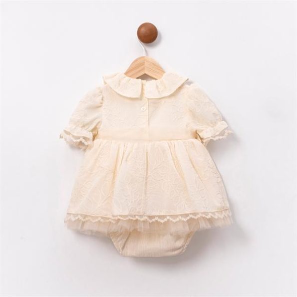 Elena Cream Baby Girl Outfit