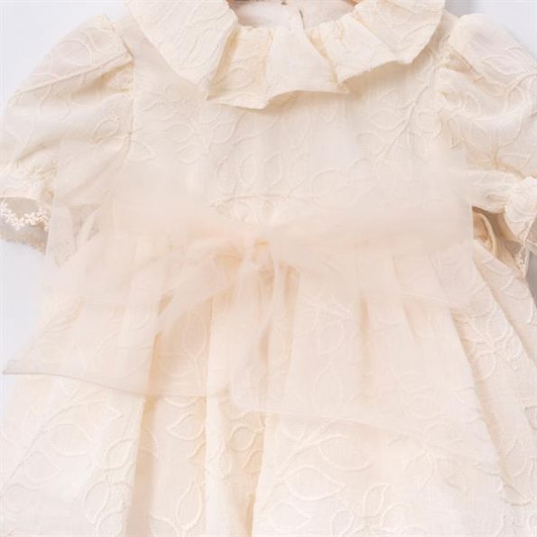 Elena Cream Baby Girl Outfit