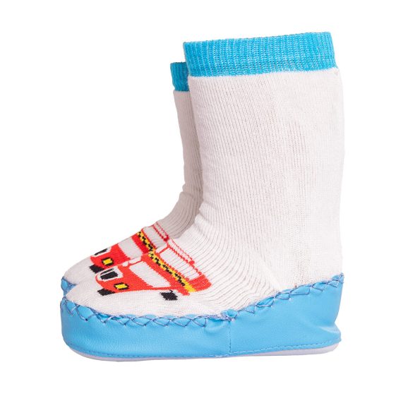 Baby Boy Ecru Socks