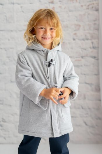 Boys' Hooded Pocketed Jacket