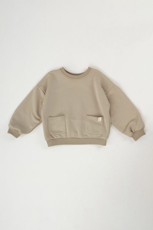 Skirted Sweat Outfit Light Beige