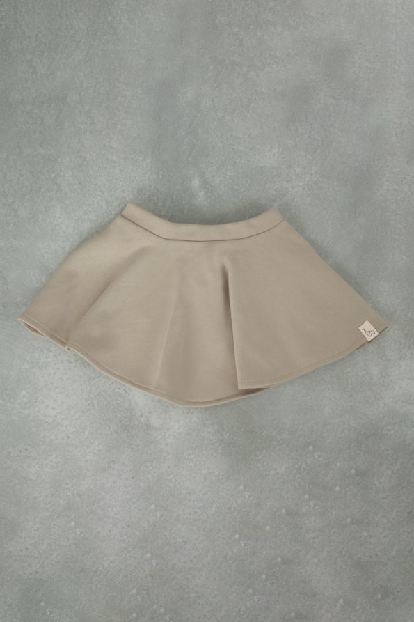 Skirted Sweat Outfit Light Beige