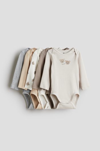 5-Pack Long Sleeve Bodysuits