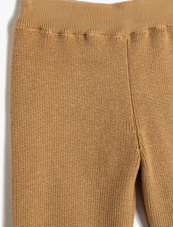 Girls' Baby Full-Length Knit Sweatpants with Standard Waist