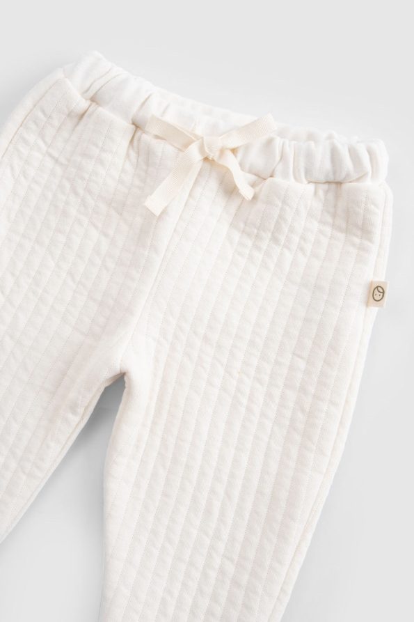 Quilted Cream Baby Set