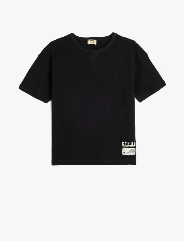 Boys' Basic Short Sleeve Cotton T-Shirt
