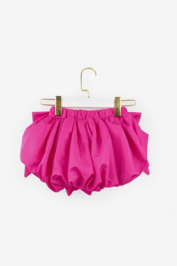 Fuchsia Balloon Skirt for Girls - Anna