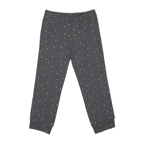 Short Sleeve Pajama Set with Night Lights