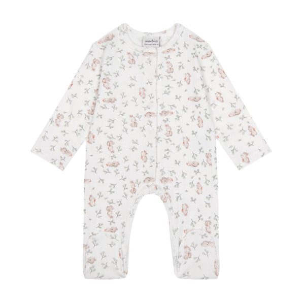 Carrot Field Footed Romper