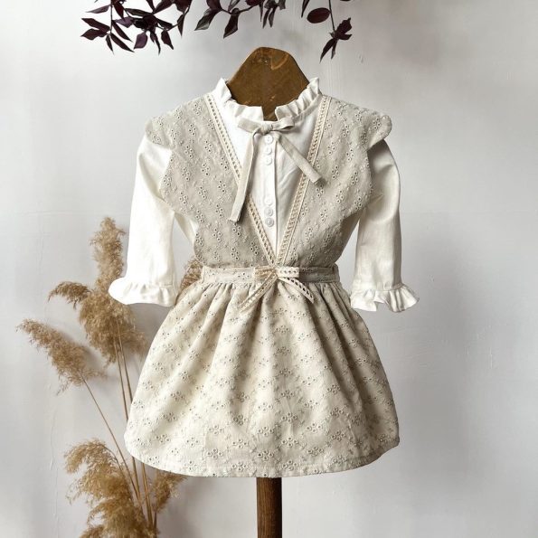 Fisto Strap Skirt - Shirt Set