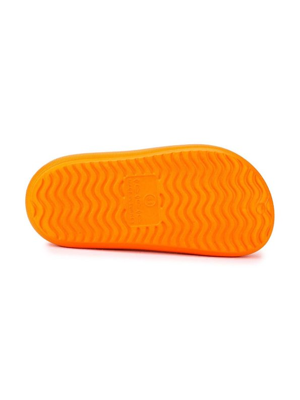 KIKO Orange EVA Beach Pool School Slippers for Boys