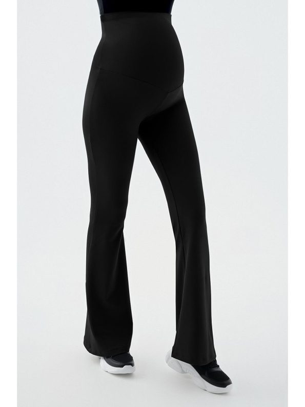 Warm Adjustable Waist Winter Maternity Leggings