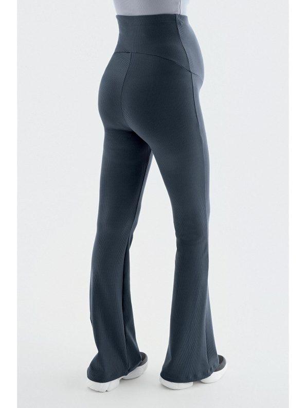 High Waist Stretchy Maternity Flared Leggings