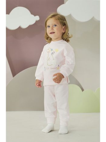 Minycenter Pink Girls' Baby 2-Piece Set