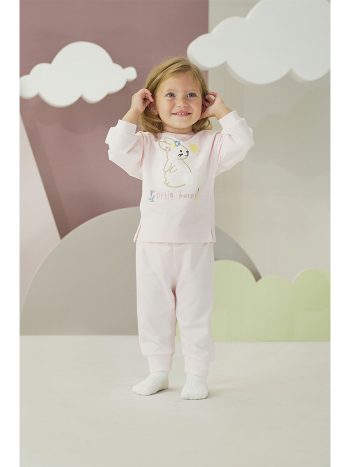 Minycenter Pink Girls' Baby 2-Piece Set