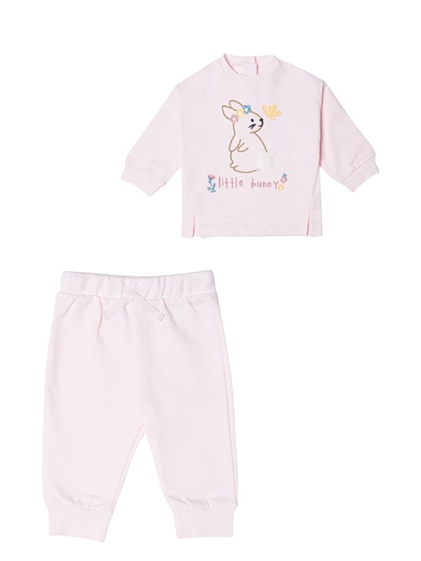 Minycenter Pink Girls' Baby 2-Piece Set