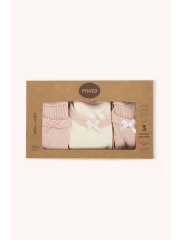 Long Sleeve Printed Bodysuit for Baby Girls