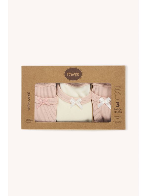 Long Sleeve Printed Bodysuit for Baby Girls