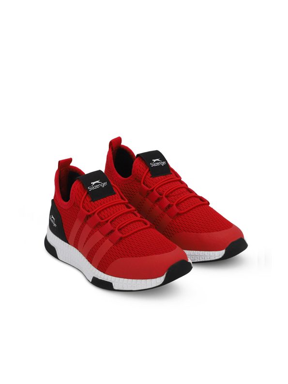 SLAZENGER Red EBBA I Boys' Sneaker Shoes Red / Black