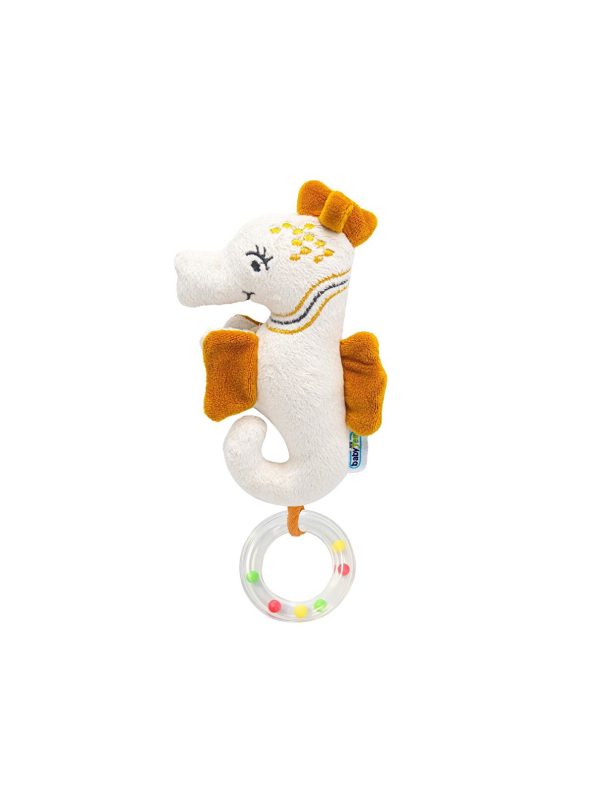 Babyjem Orange Rattle Seahorse