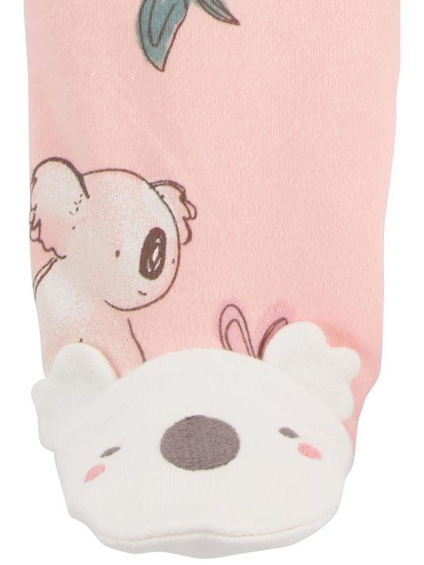 Floral Baby Collar Girls' Romper