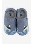 Hopfrög Surfing Penguin Hyper Blue Barefoot Smart Slippers