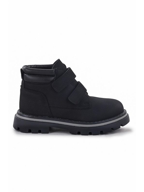 KIKO Black Velcro Boys' Boots