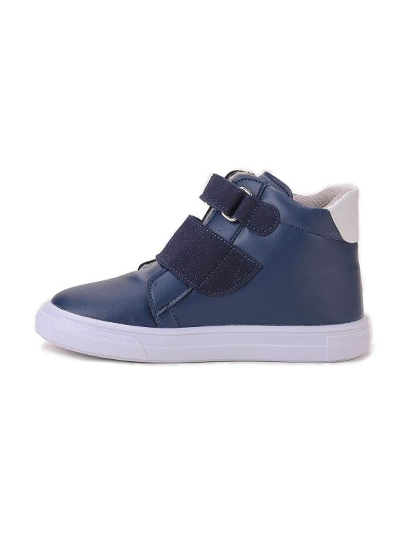 KIKO Navy Coyote Velcro Boys' Casual Boots
