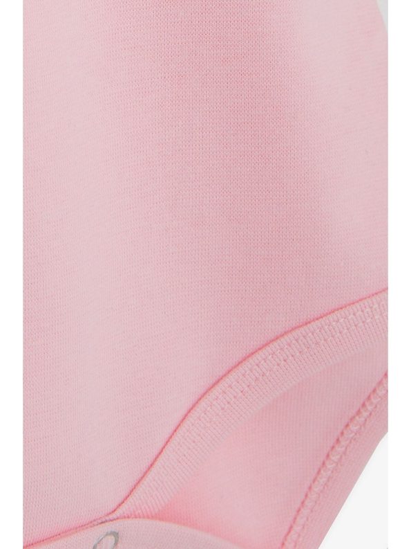 Breeze Girl's Printed Snap Bodysuit Pink (9 Months - 3 Years)