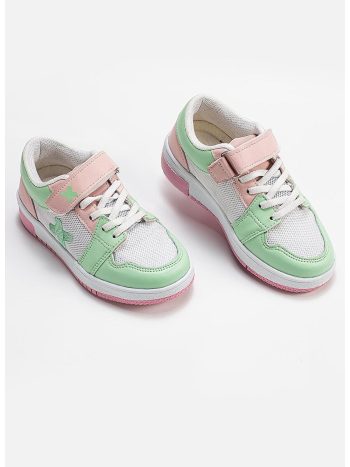Casabony Green Casa Mint Pink Girls' Sneakers