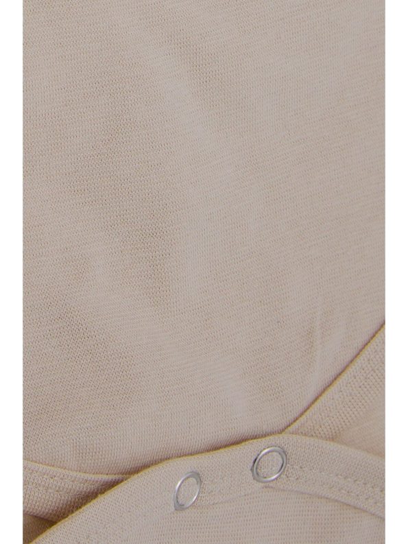 Breeze Baby Boy Snap Bodysuit with Car Print Beige (9 Months - 1.5 Years)